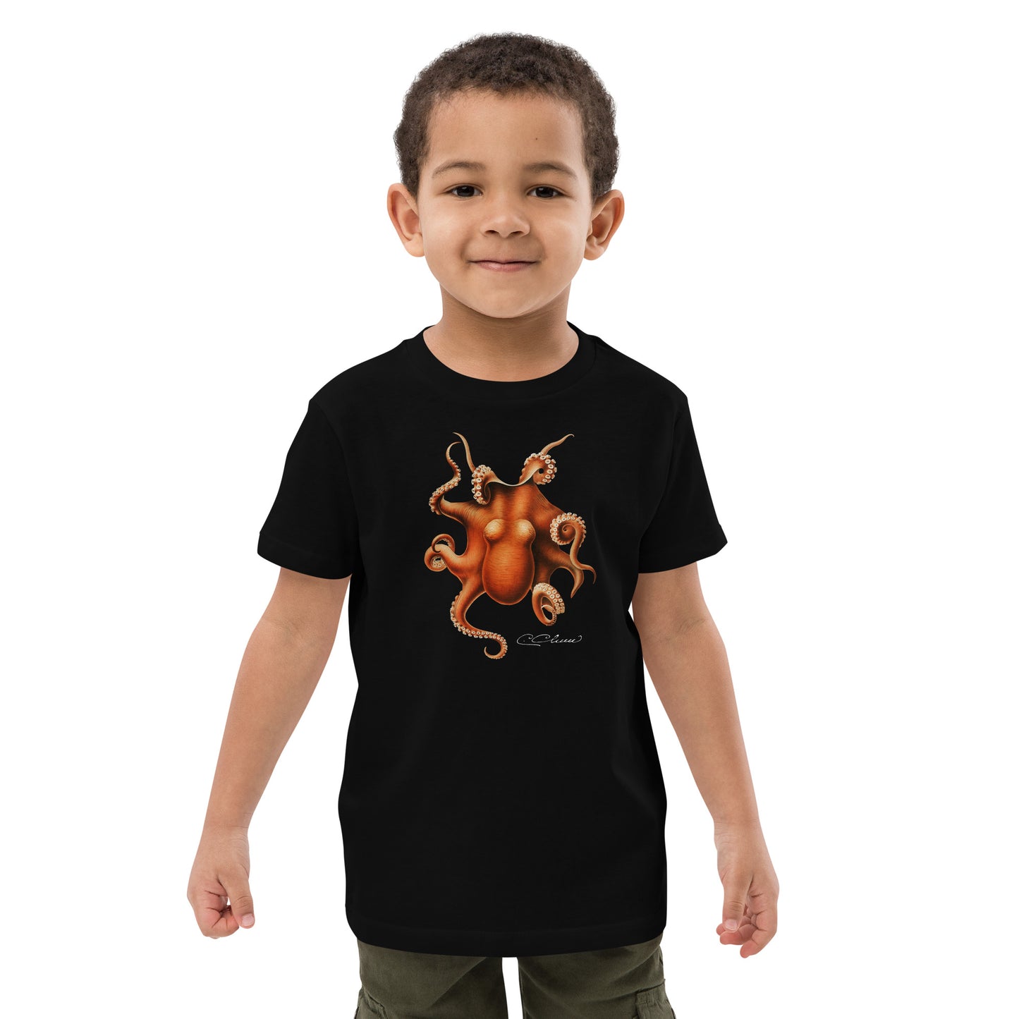 Levis octopus | Carl Chun - Kids tee ♂♀