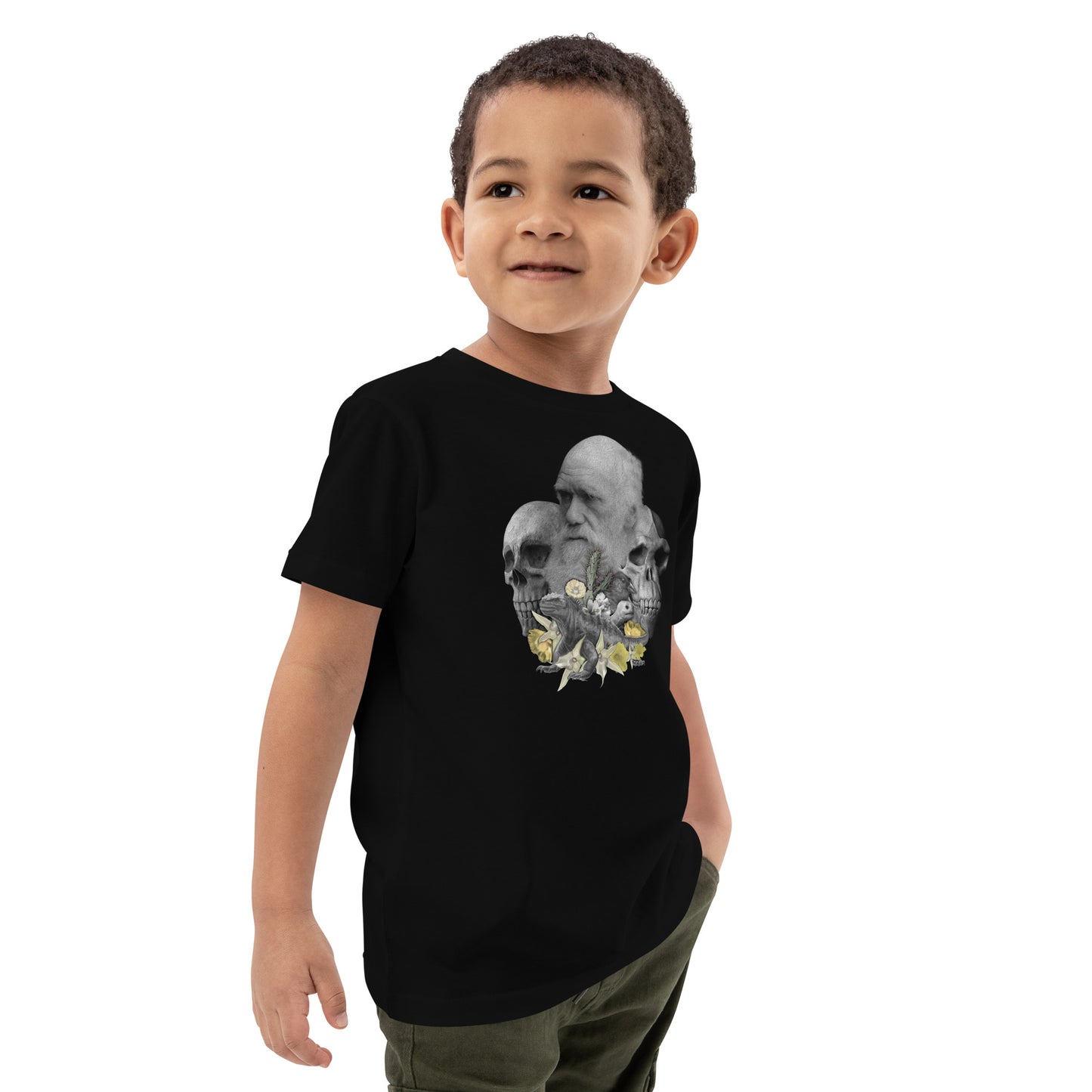 Descent of Man | Charles Darwin - kids tee ♂♀