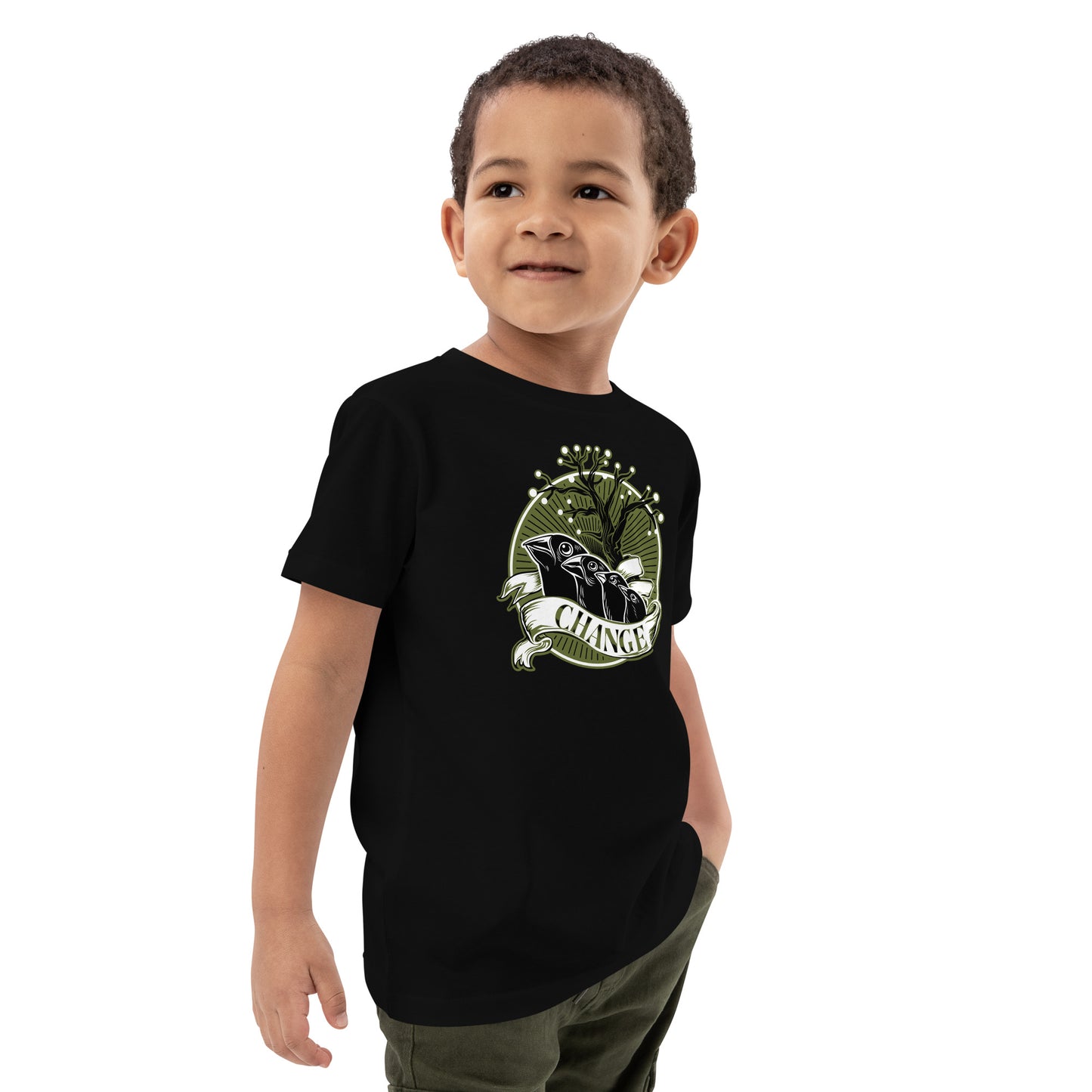 Finch Speciation | Charles Darwin - Kids tee ♂♀