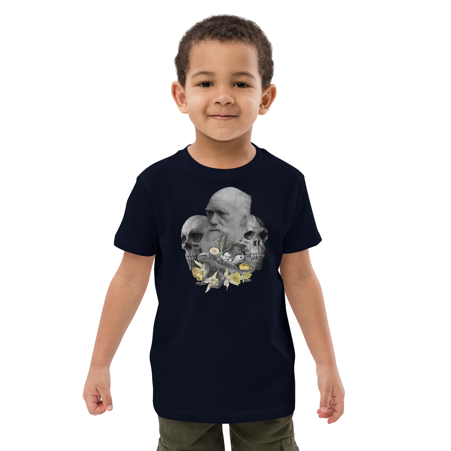 Descent of Man | Charles Darwin - kids tee ♂♀