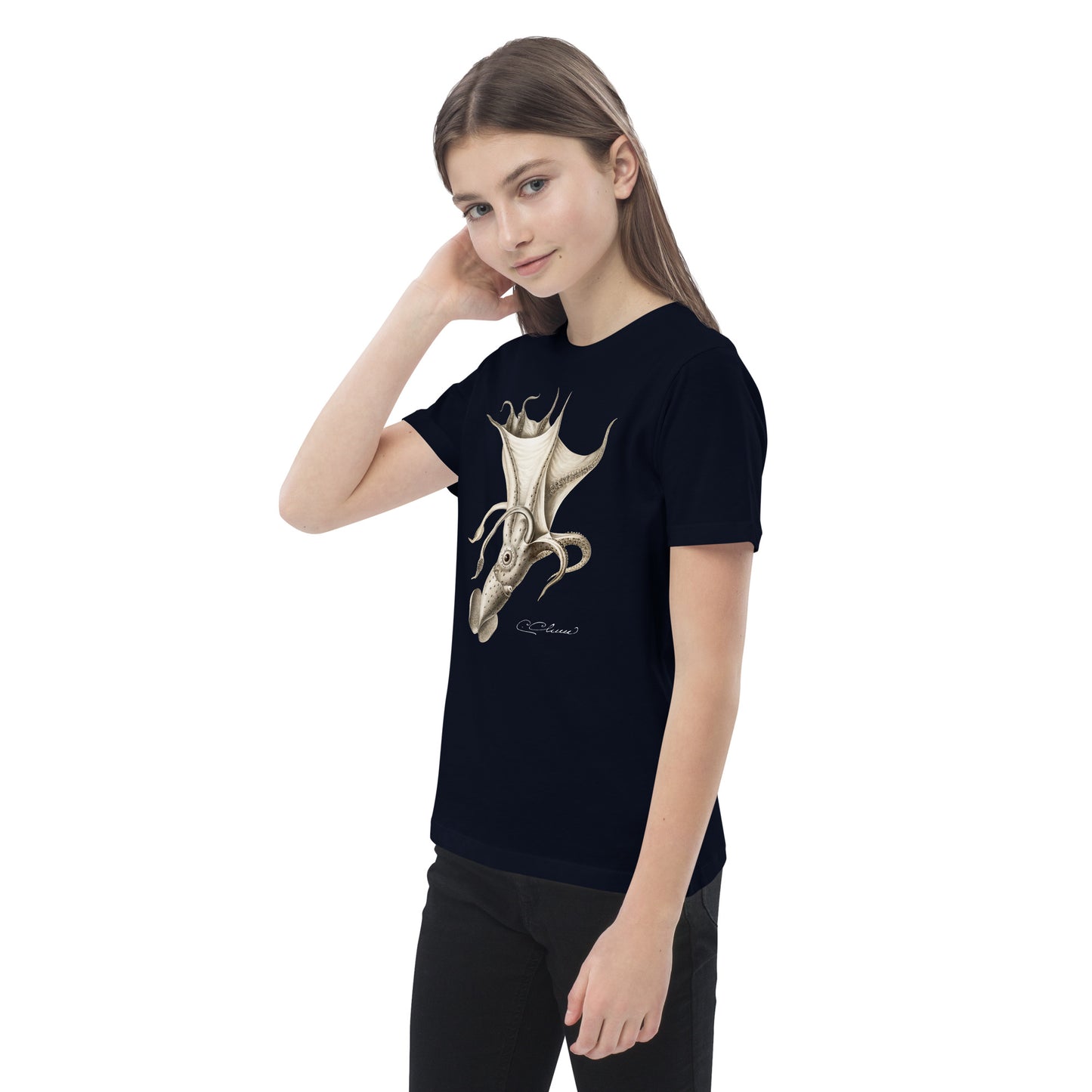 Cockeyed Squid | Carl Chun - Kids tee ♂♀