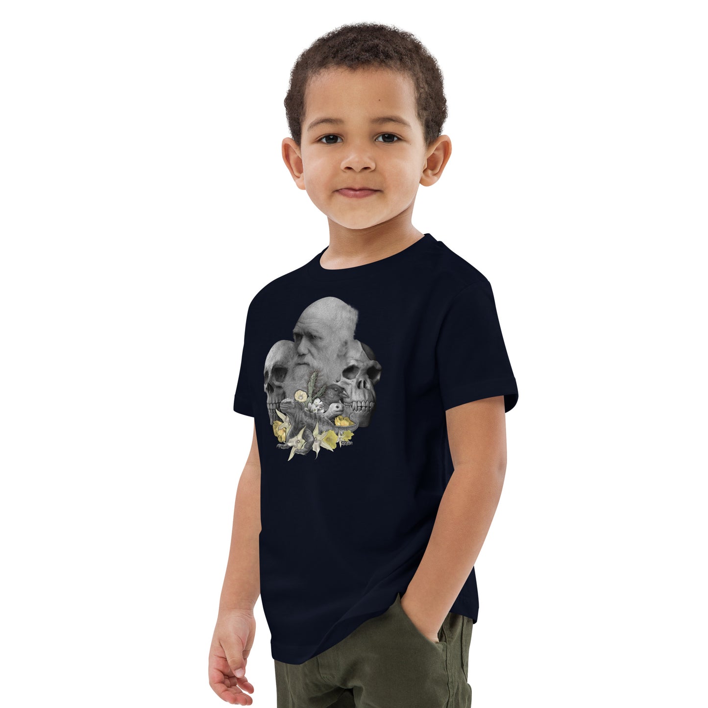 Descent of Man | Charles Darwin - kids tee ♂♀