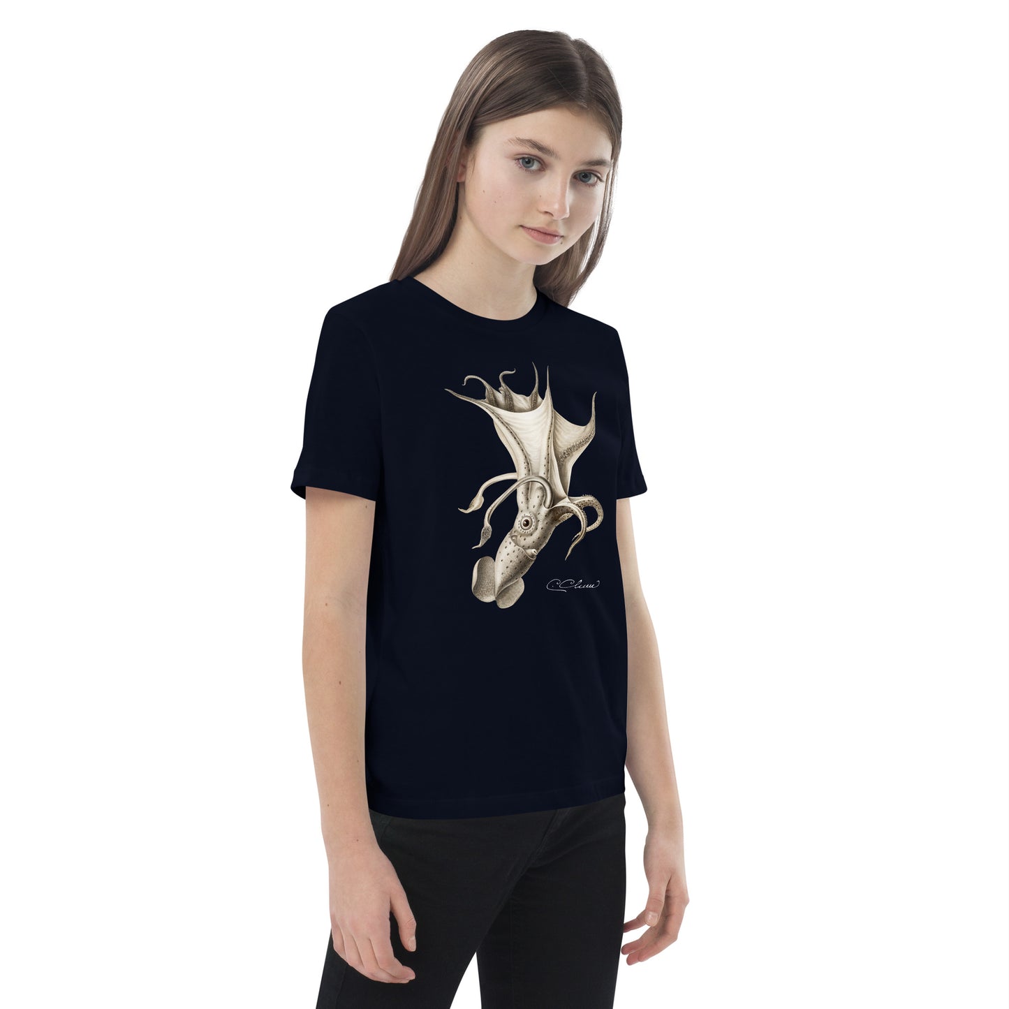 Cockeyed Squid | Carl Chun - Kids tee ♂♀