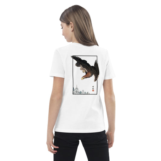 Eagle in Flight | Ohara Koson - Kids tee ♂♀