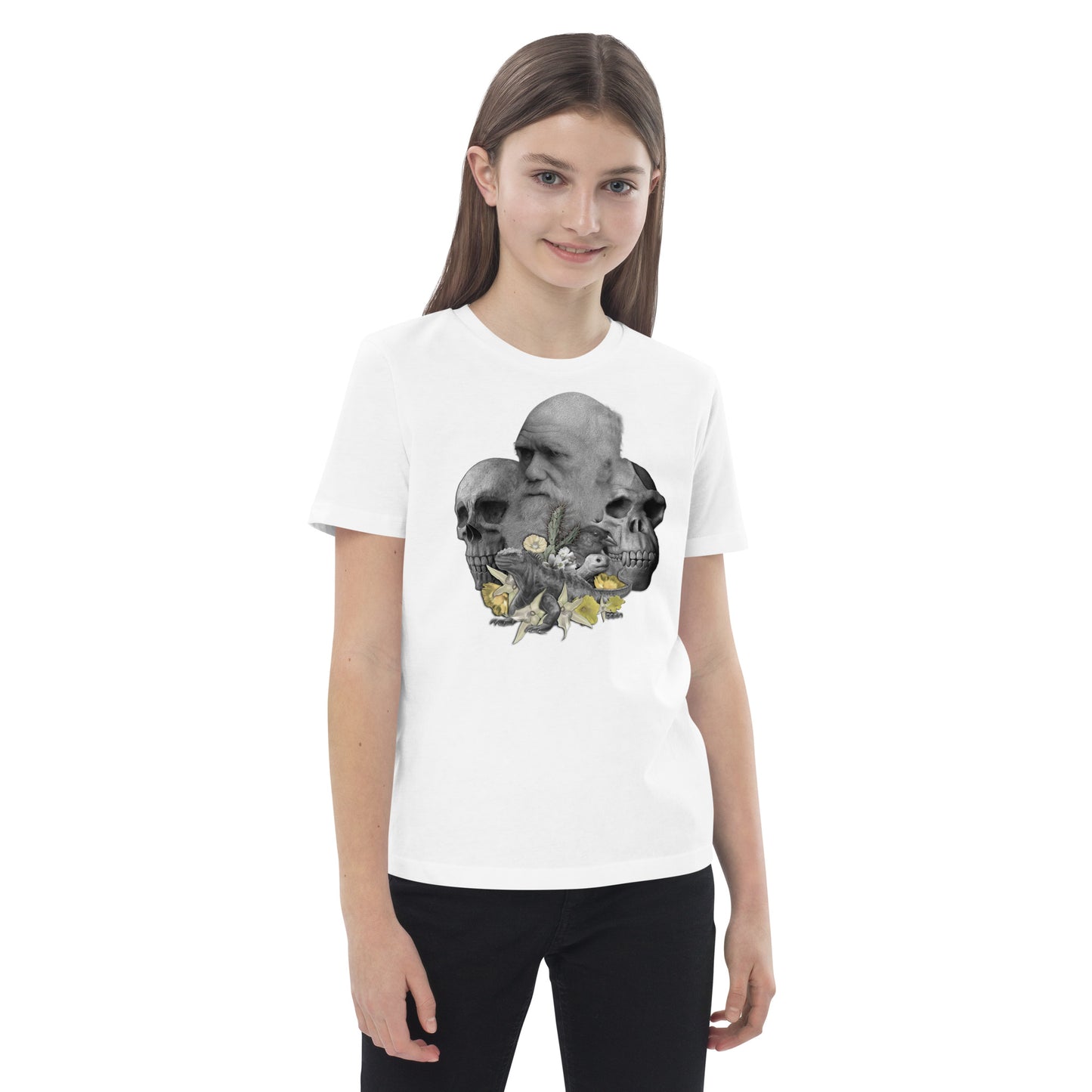 Descent of Man | Charles Darwin - kids tee ♂♀