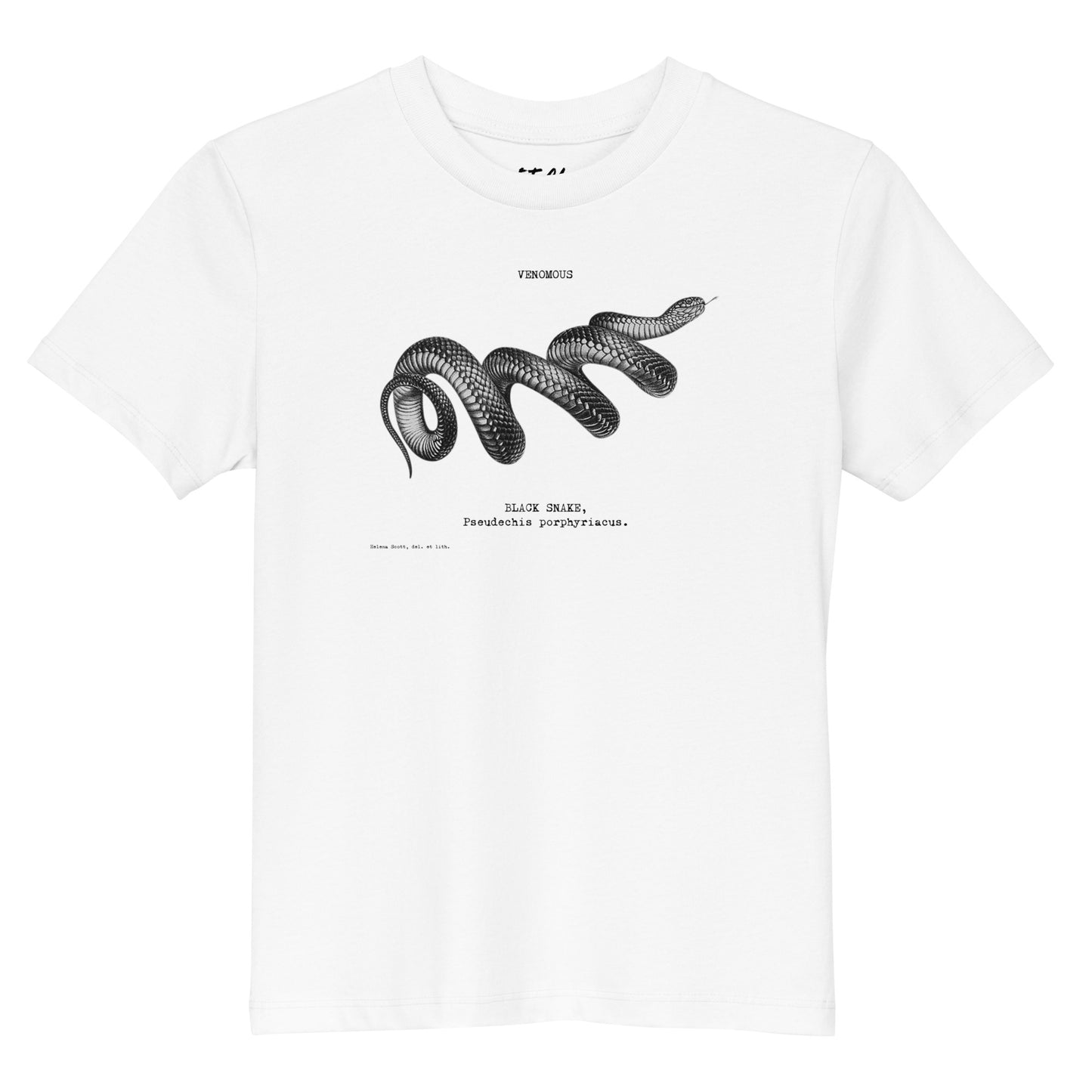 Black Snake | Helena Scott - Kids Tee ♂♀