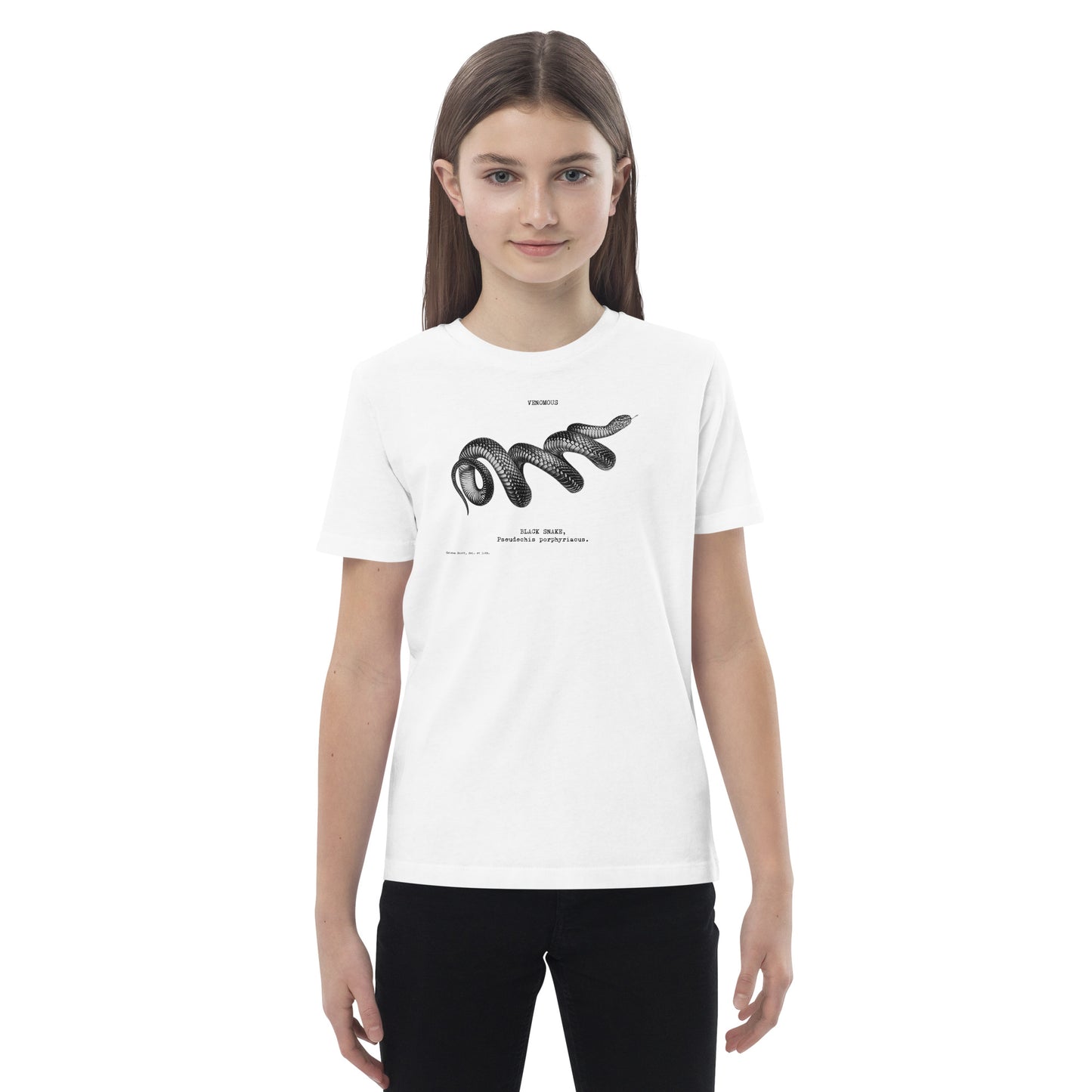 Black Snake | Helena Scott - Kids Tee ♂♀