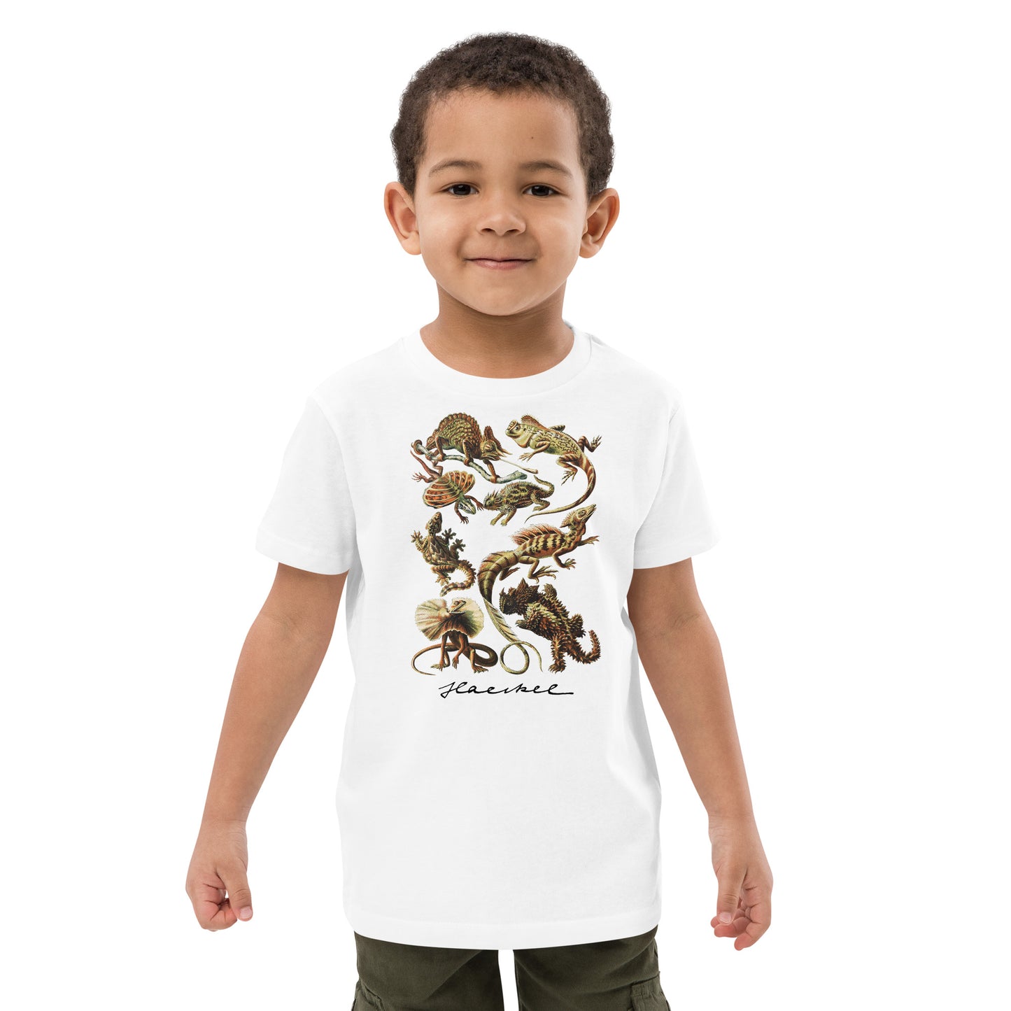 Lacertilia | Ernst Haeckel - Kids tee ♂♀