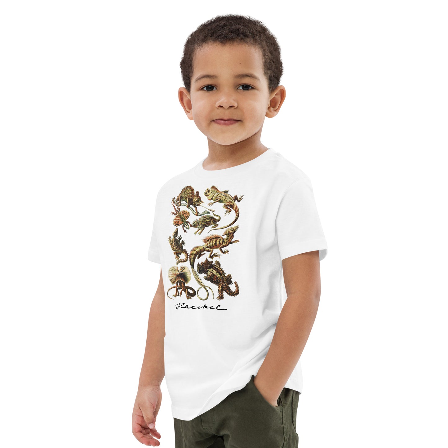 Lacertilia | Ernst Haeckel - Kids tee ♂♀