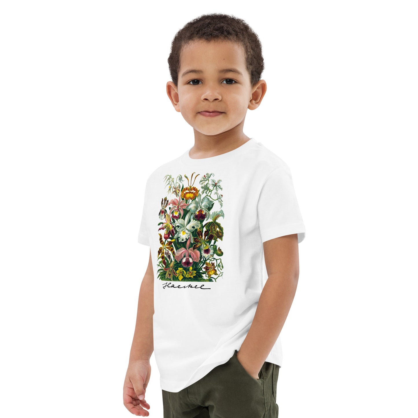 Orchidae | Ernst Haeckel - Kids tee ♂♀