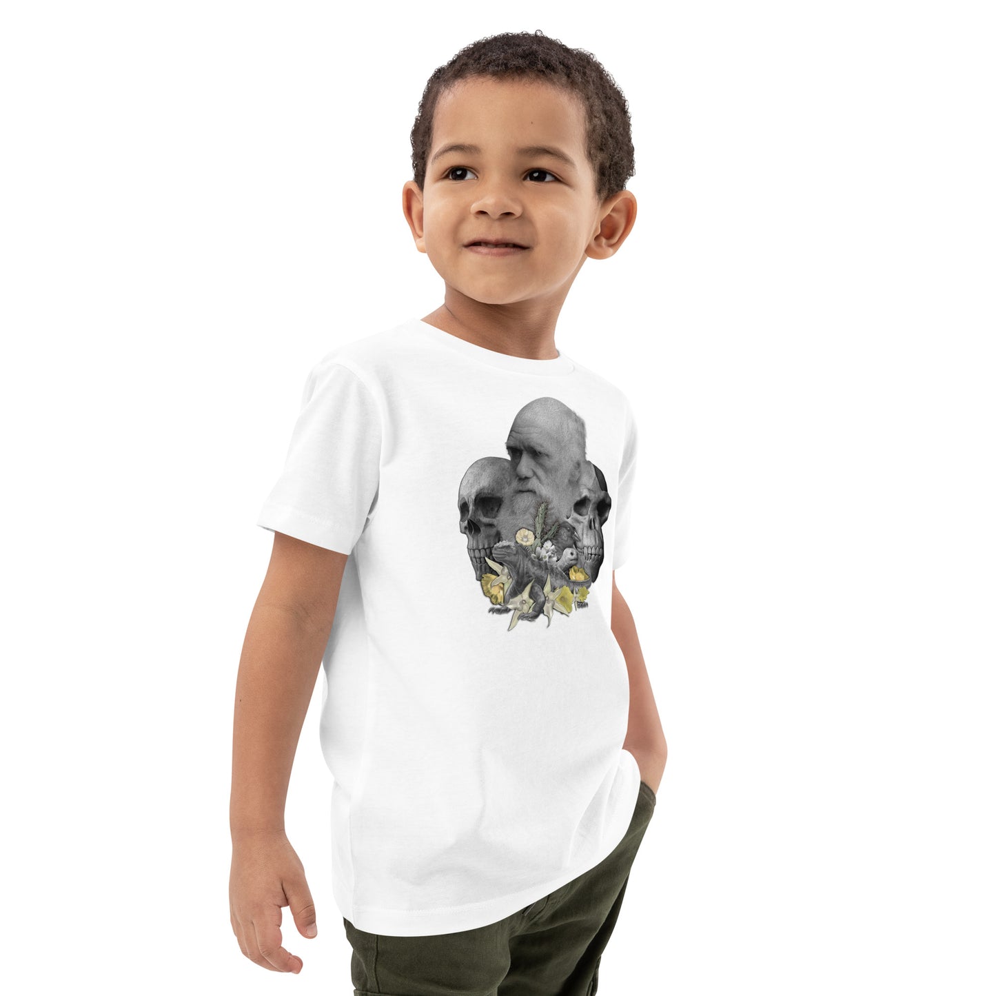 Descent of Man | Charles Darwin - kids tee ♂♀