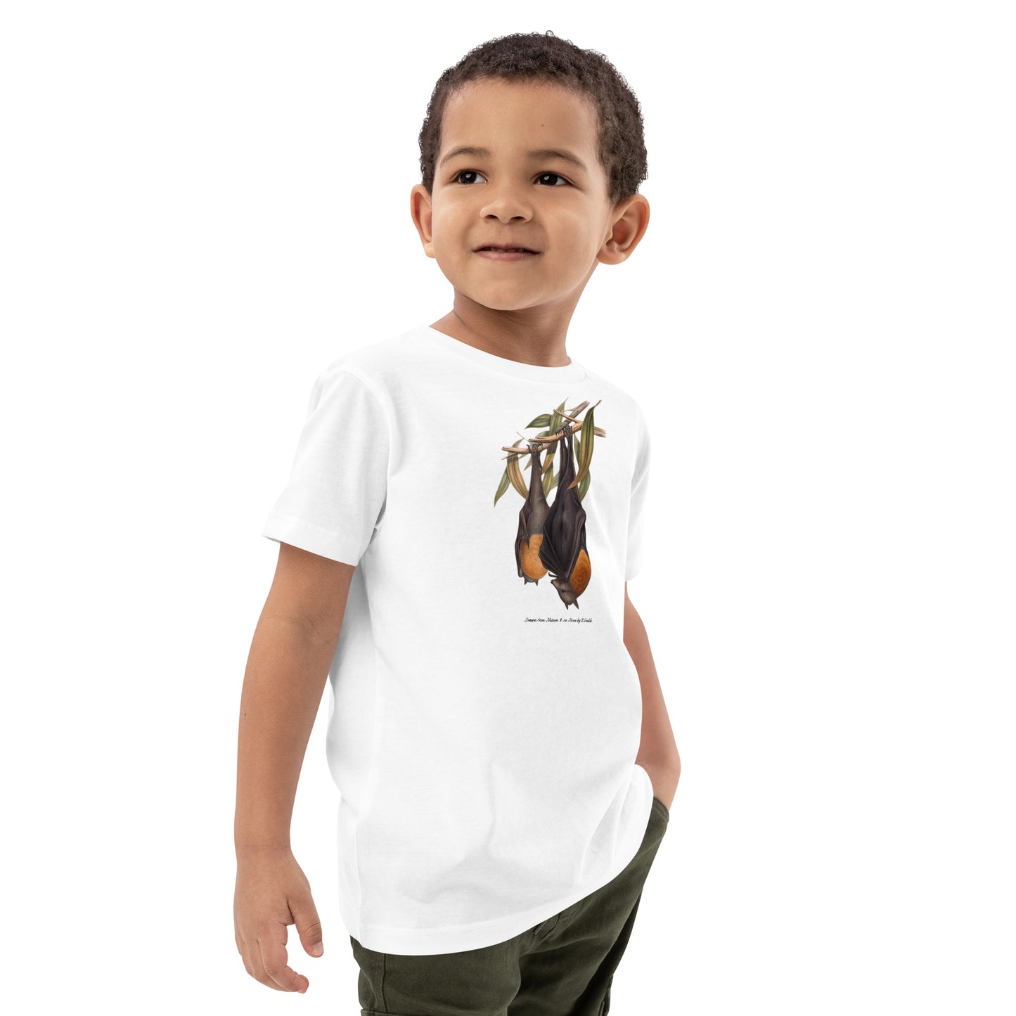 Flying fox | Elizabeth Gould - kids tee ♂♀